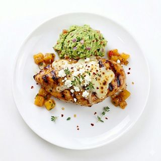 Pollo Con Guacamole