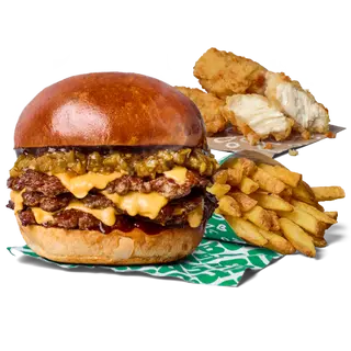 TRIPLE SMASH BBQ ZESTAW POWIĘKSZONY