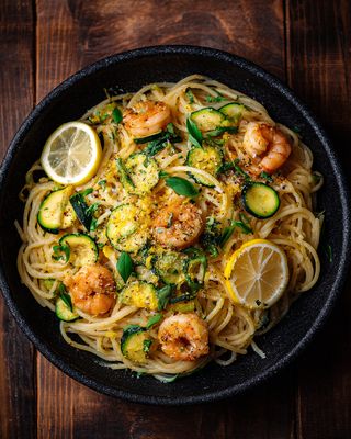 Gamberi e zucchini 400 g