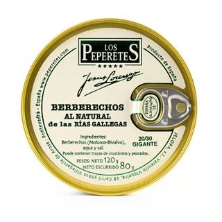 Berberechos Al Natural Gigantes