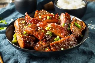 Costillas Con Salsa China