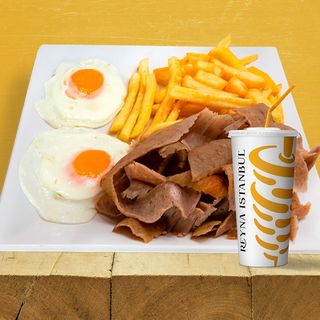 Menú Plato Huevos Rotos