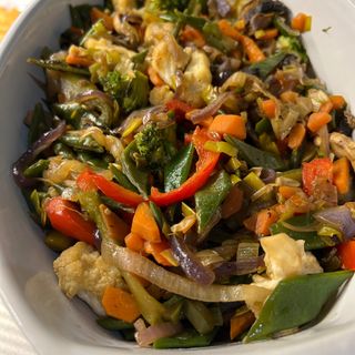 Wok de verduras