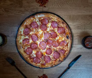 Pizza cu Babic mica