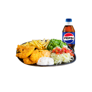 Combo Meniu Crispy 5 Bucăți + Pepsi 500ml