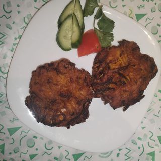 Onions bhajee vegan - 2 pezzi