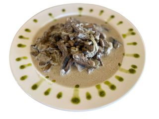 Бефстроганов с грибами