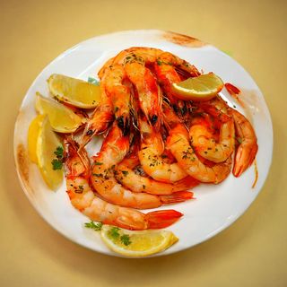 42- Gambas con salsa teriyaki