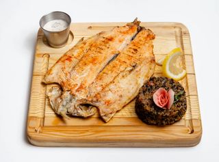 Форель на гриле