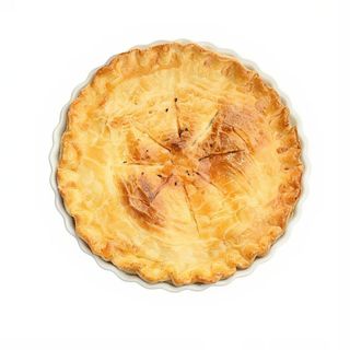 Homemade pie steak & kidney