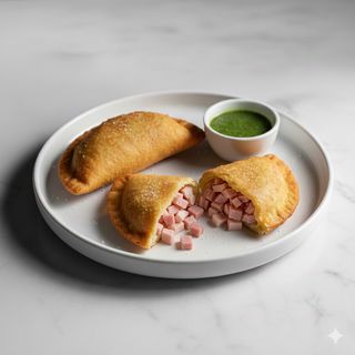 Empanada de jamón y queso (1 ud.)