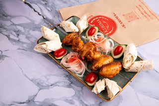 Шашлык из крылышек