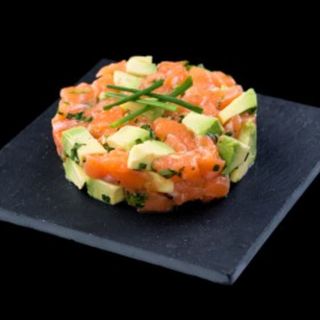 Tartar de salmón
