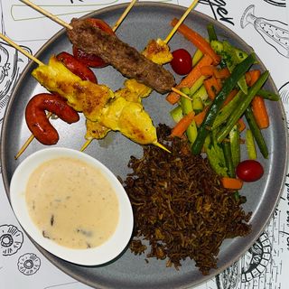 Brochettes mixtes
