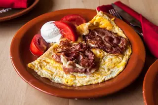 Omlet sa slaninicom