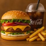 Beef Burger Combo