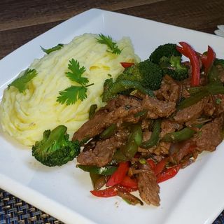 Stir fry beef