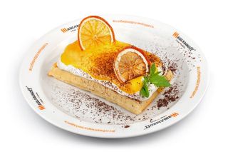 Бельгийская вафля манго