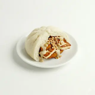 Bao De Calabaza Asada Con Queso Halloumi (1 Ud.)