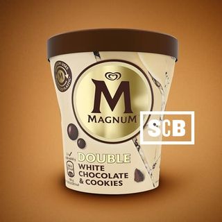 Magnum Doublé Chocolate Blanco & Cookies (440 Ml.)