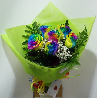 RAMO 6 ROSAS MULTICOLOR 3000111