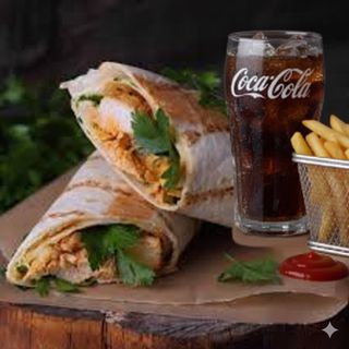 Piadina chicken wrap