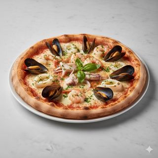 Pizza frutos del mar