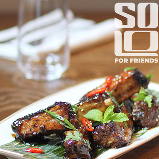 Свински ребра азиатско BBQ (350 г)