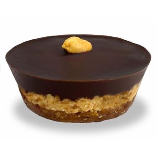 Tarte de Amendoim e Chocolate 72%