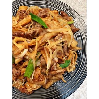 Beef Fried Rice Noodles