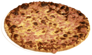 Pizza s/Gluten s/Lactose Queijo e Fiambre 420G
