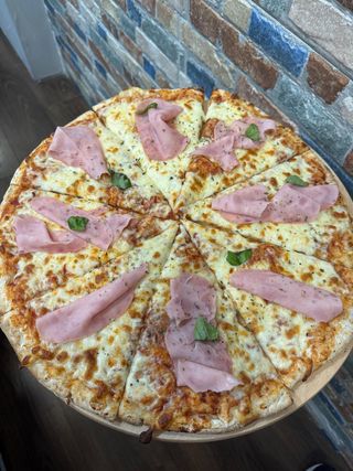 Pizza de jamón (34 cm.)