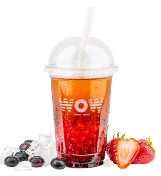 Bubble Fruit - Red Bubble 500 Ml.