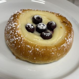 Cheesecake com Mirtilos