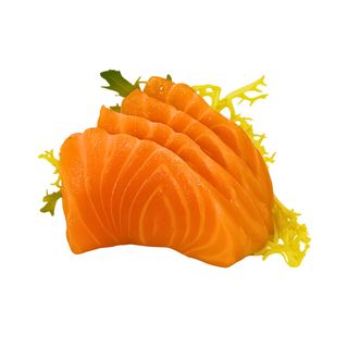 Sashimi de salmón (4 uds)
