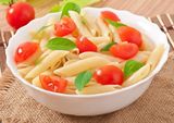 Pâtes Penne Tomates Basilic
