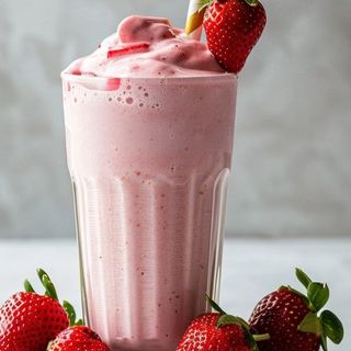 Milkshake fraise 