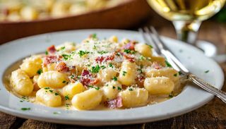 Gnocchi Carbonara