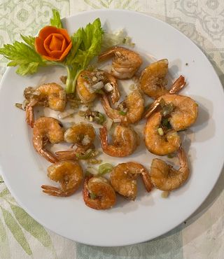 Gambas a la Brasa