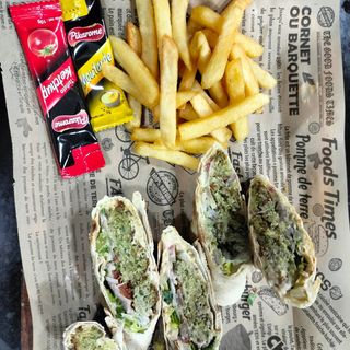 Sandwich falafel+frite