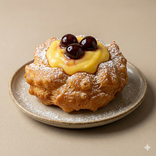 Zeppole grandi fritte