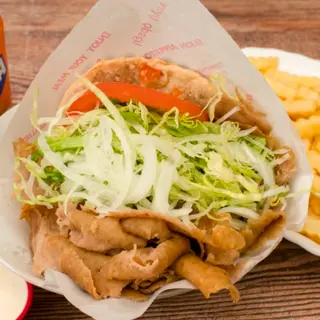 Kebab de pollo
