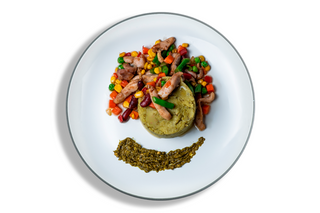 Пюре Песто з куркою та овочами 250 г