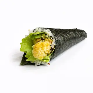 Temaki de Langostino en Tempura