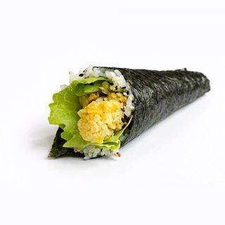 Temaki de Langostino en Tempura