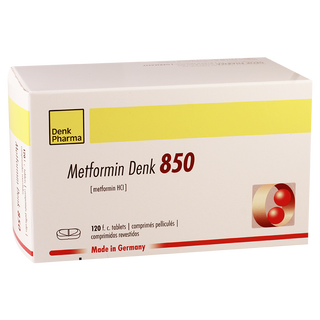 მეტფორმინი დენკი ტაბლეტი 850მგ #120
