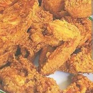 Picapollo Guarnición plátano macho frito  y ensalada 