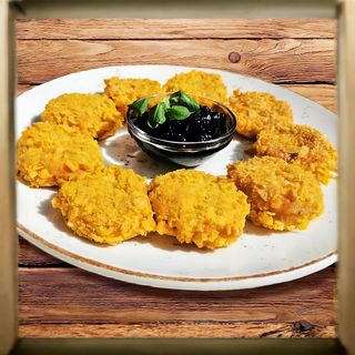 Панирано топено сирене с корнфлейкс (250г)