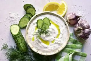Млечна салата