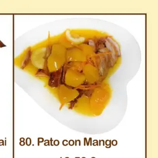 80. Pato con mango